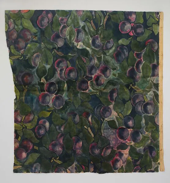 Velvet panel — Dorothy Marshall Hornblower|Tiffany Studios