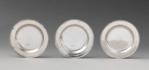 Set of six miniature second course dishes