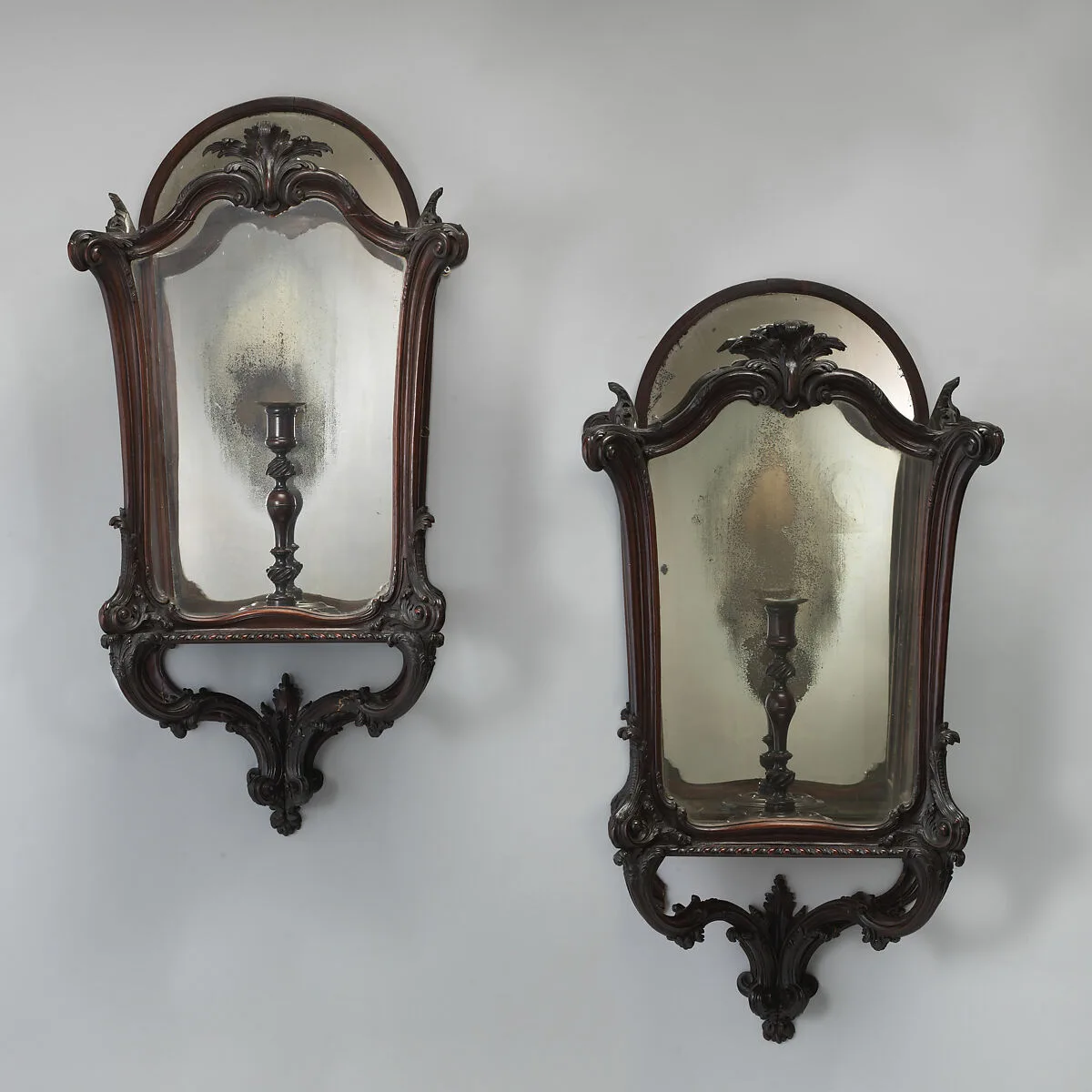 Pair of wall lanterns — Unknown