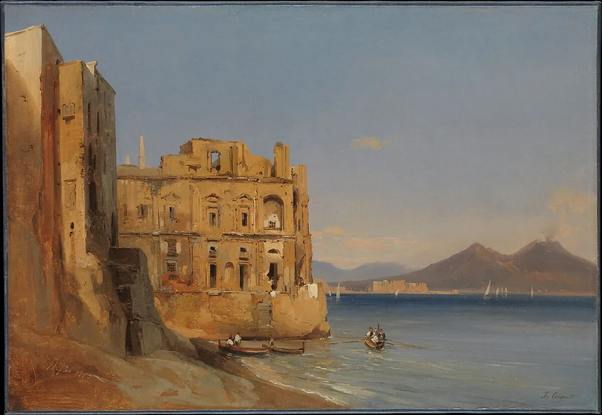 The Palace of Donn'Anna, Naples — Jules Coignet