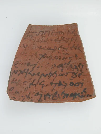 Ostrakon with a Letter to Cyriacus