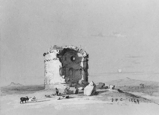 Torre dei Schiavi, The Roman Campagna (from Cropsey Album)