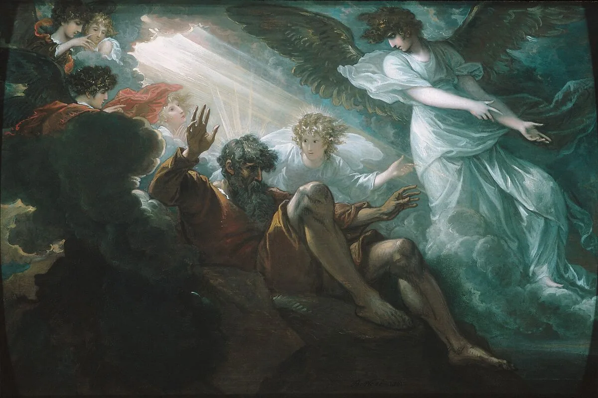 Moses Shown the Promised Land — Benjamin West