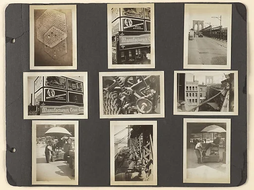 [Album Page: City Hall Park and Brooklyn Bridge Vicinity, Manhattan]