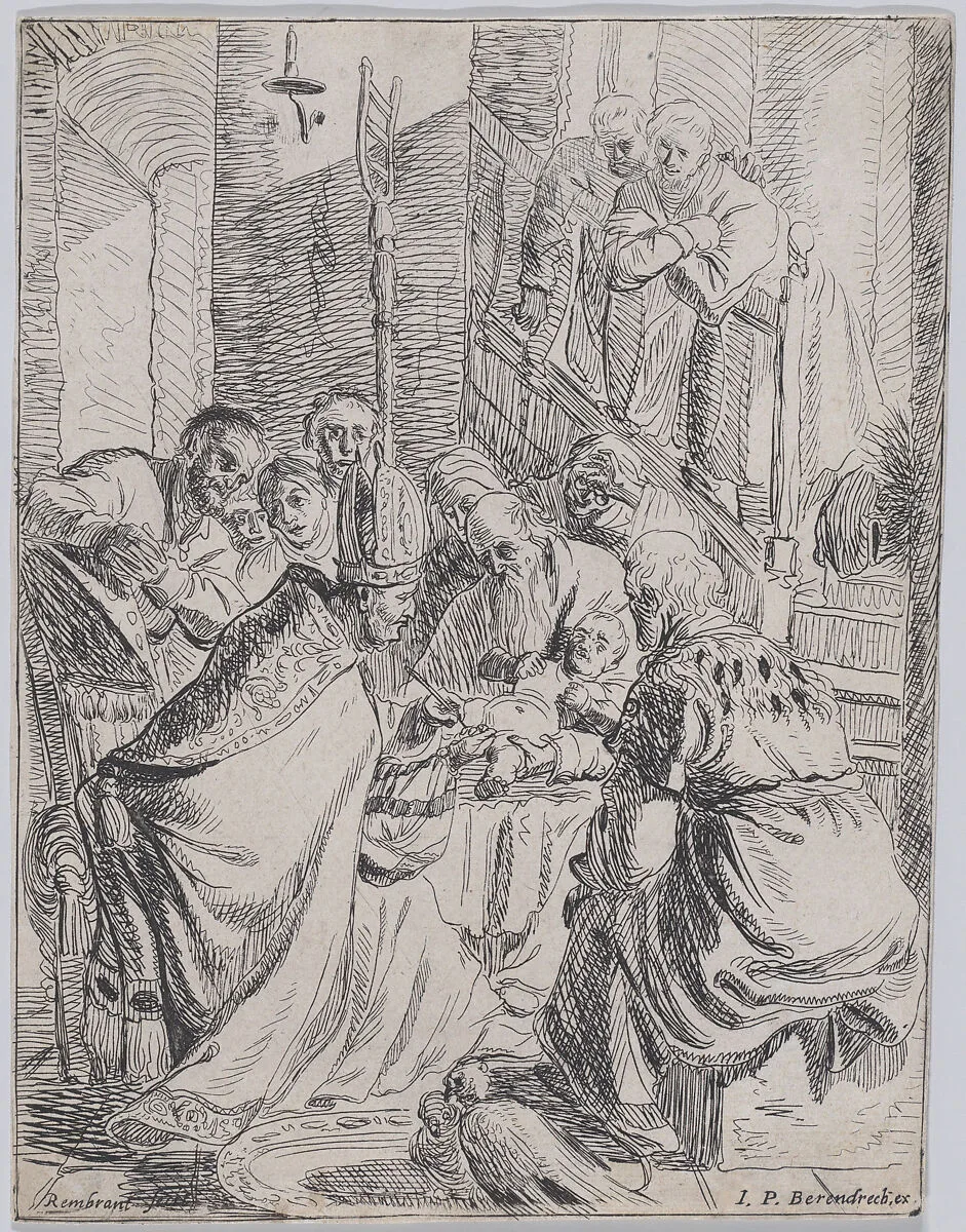 The Circumcision — Rembrandt (Rembrandt van Rijn)