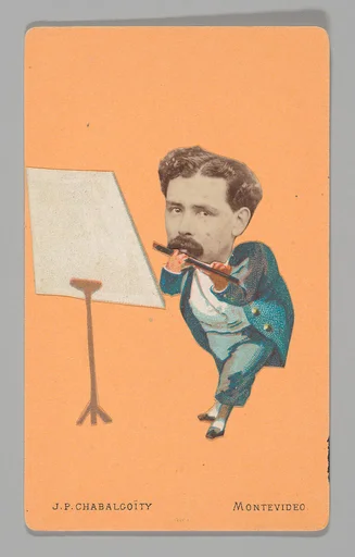 [Photo Collage: Musician Playing Flute]
