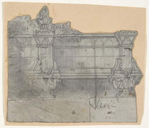 Design for a Stage Set at the Opéra, Paris