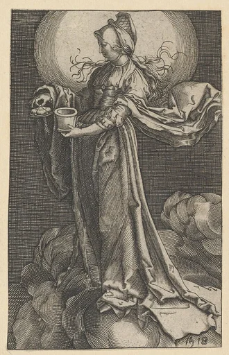 St. Mary Magdalene on the Clouds (copy)