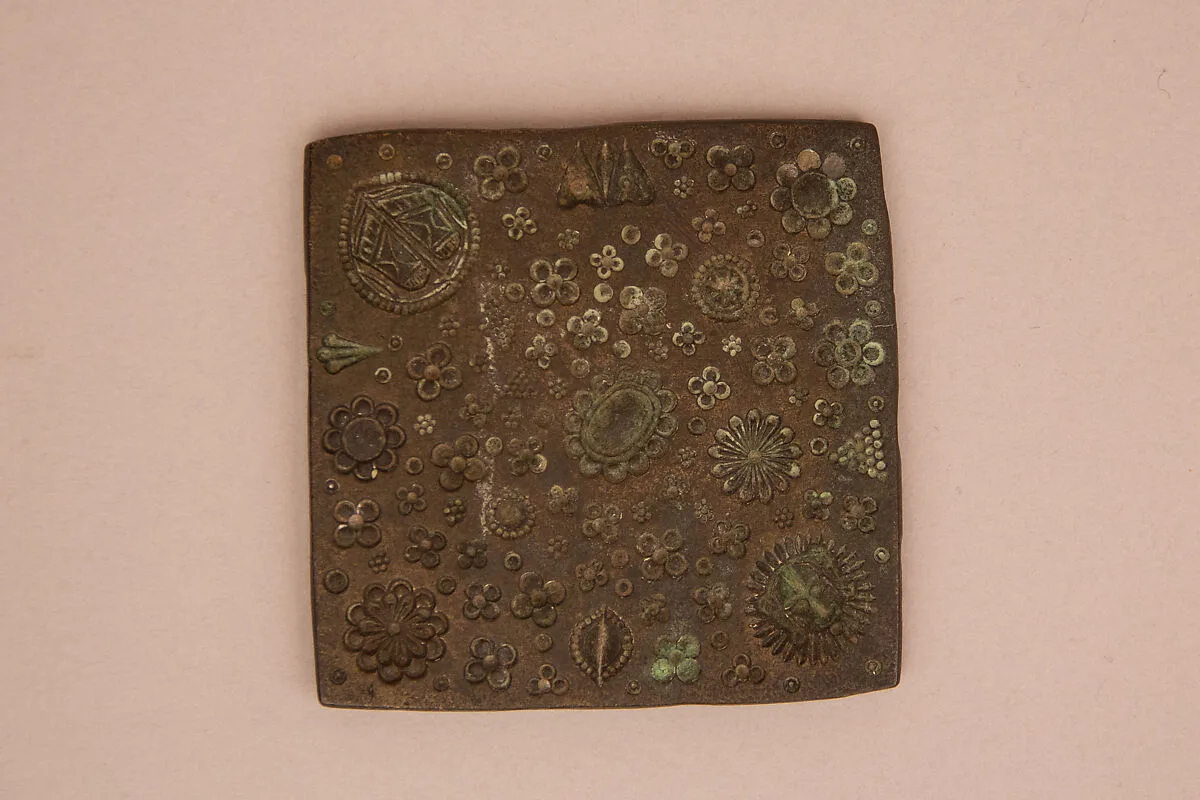 Mold for Making Jewelry (Chhapa) — Unknown