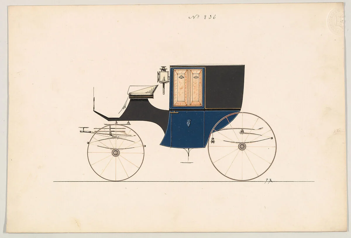 Design for Coupé, no. 836 — Brewster & Co.|Paul Rodissart