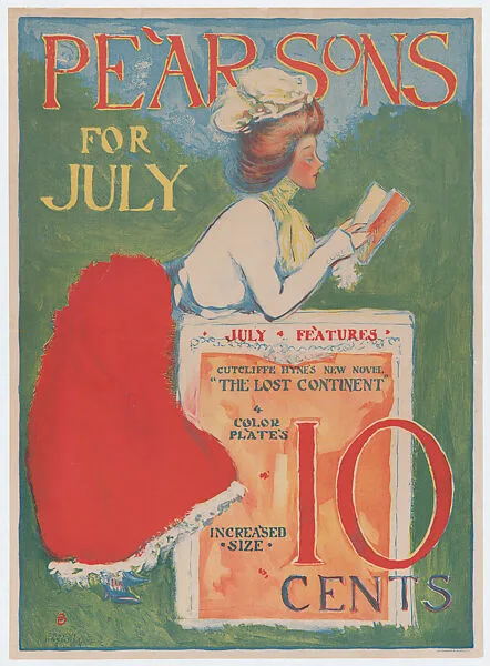 Pearsons for July — H.A. Thomas & Wylie Lithographer Co., New York|Ernest Haskell