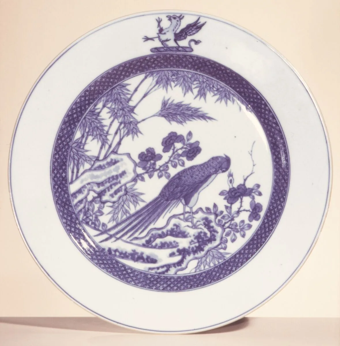 Plate (one of a pair) — Unknown