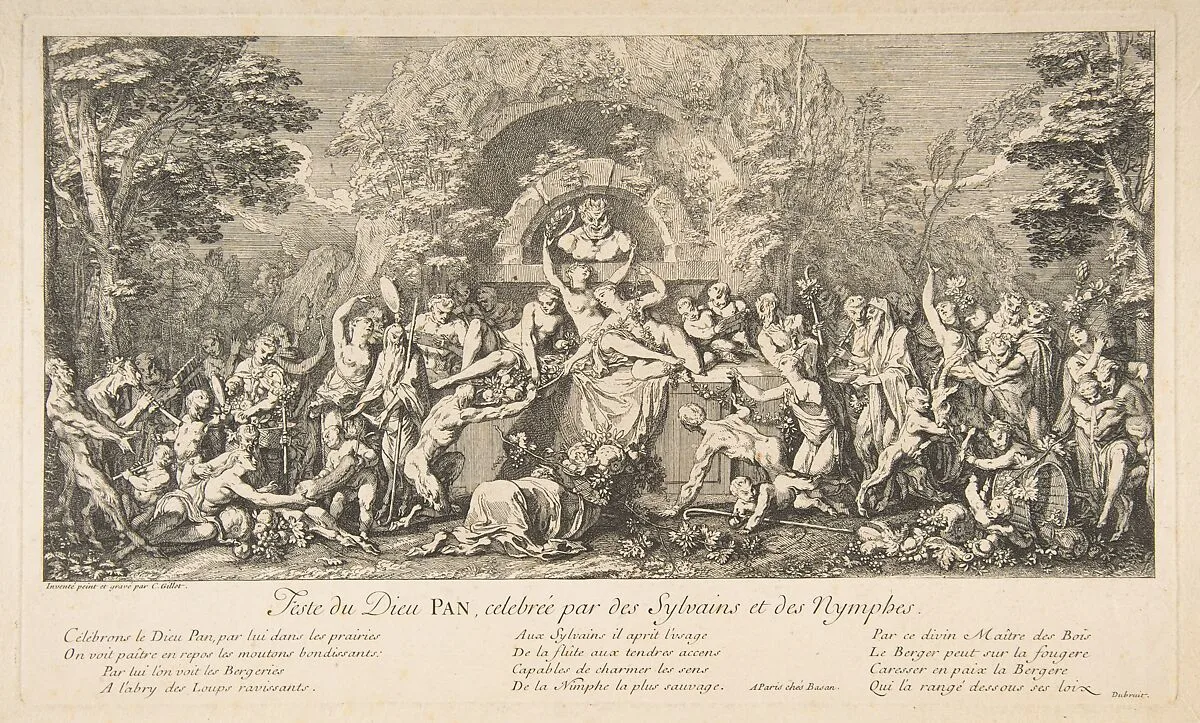 Feast of Pan — Claude Gillot