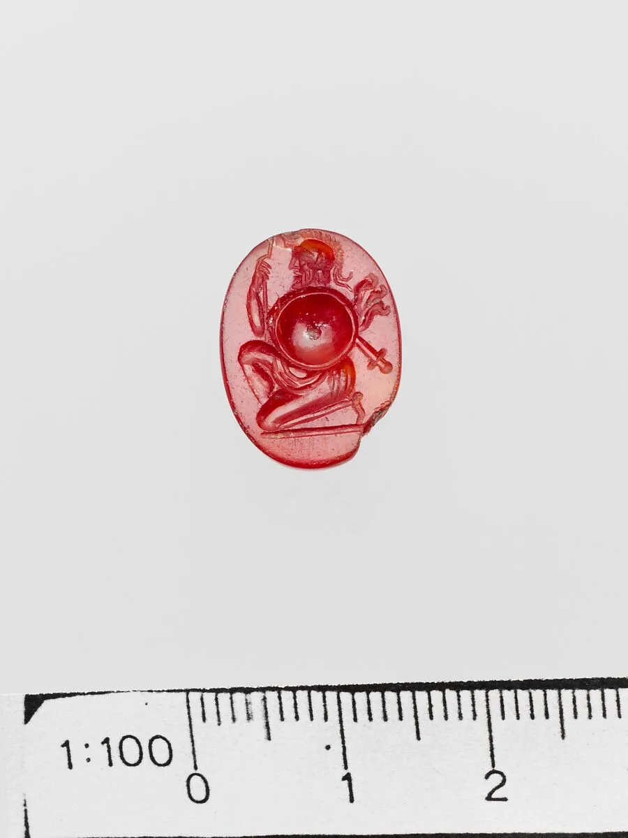Carnelian ring stone — Unknown