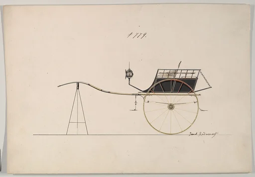 Design for Village Cart, no. 779