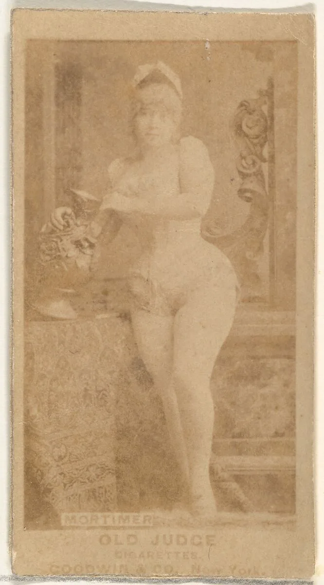 Mortimer, from the Actors and Actresses series (N171) for Old Judge Cigarettes — Goodwin & Company