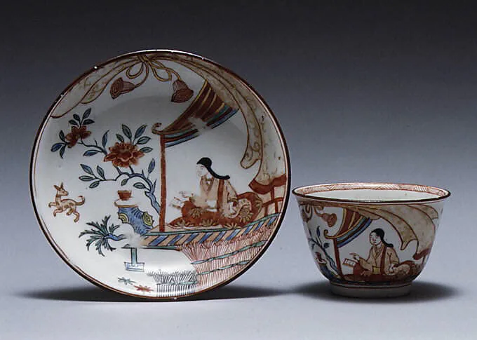 Teabowl and saucer — Meissen Manufactory