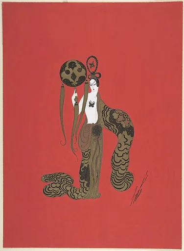 Costume design for "L'Eté"