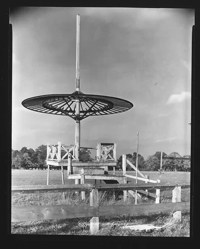 [Wooden Fence and Raised Platform]