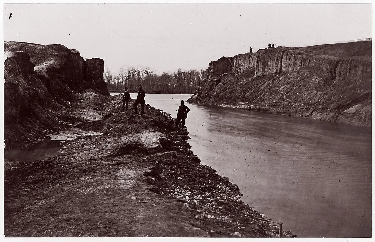 Dutch Gap Canal — Andrew Joseph Russell|Egbert Guy Fowx|Mathew B. Brady