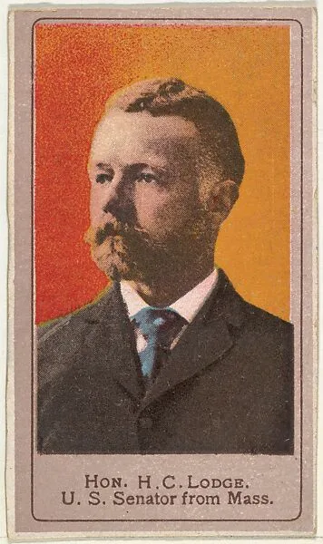 Honorable H. C. Lodge, United States Senator from Massachusetts, from the Heroes of the Spanish War series (T175) — Kinney Brothers Tobacco Company|American Tobacco Company
