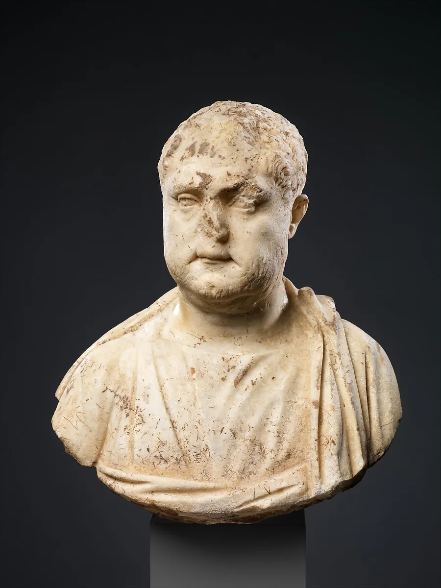 Marble portrait bust of a man — Unknown