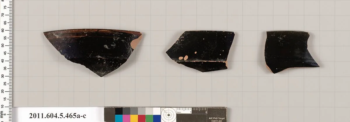 Terracotta rim fragments of kylikes (drinking cups) — Unknown