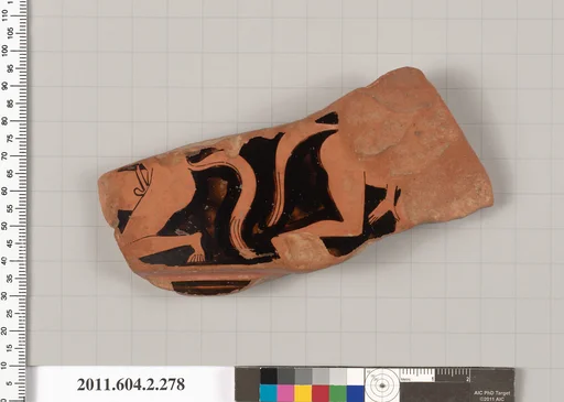 Terracotta fragment of a volute-krater (bowl for mixing wine and water)