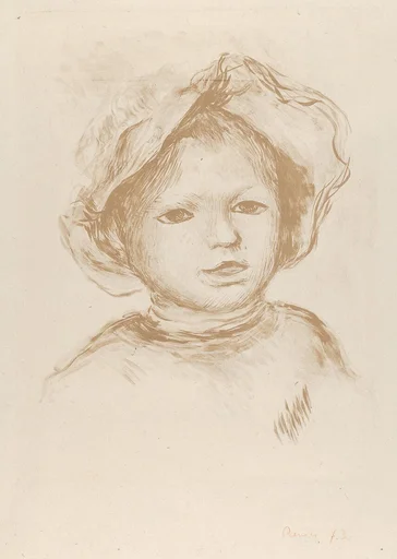 Pierre Renoir from the Front (Head of a Child / Tête d'enfant)