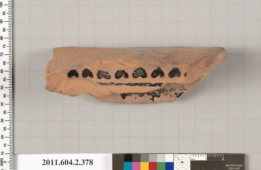 Terracotta fragment of a column-krater (bowl for mixing wine and water)