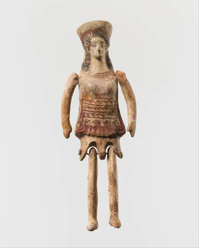 Terracotta jointed "doll"