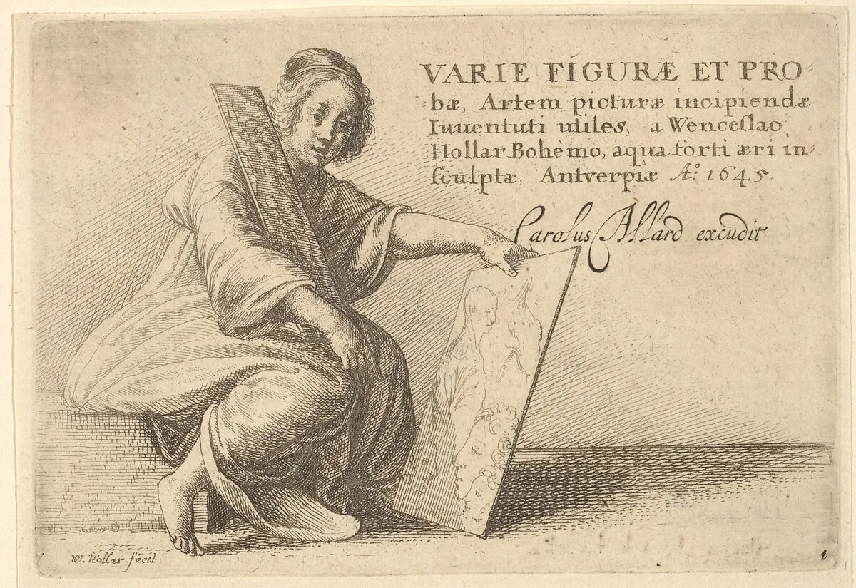 Varie Figuræ et Probæ — Leonardo da Vinci|Wenceslaus Hollar