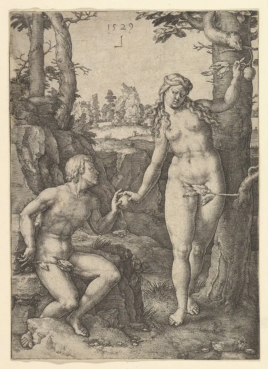 Fall of Man — Lucas van Leyden
