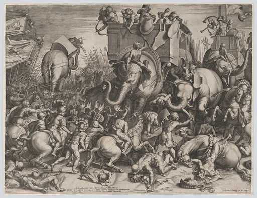 The Battle Between Scipio and Hannibal at Zama
