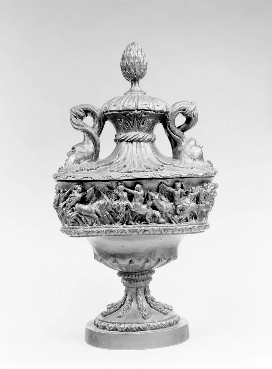Vase with cover — Unknown