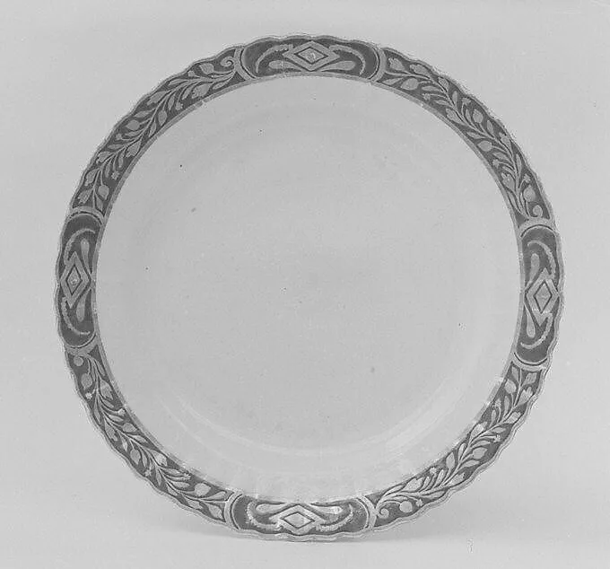 Plate (part of a service) — Unknown