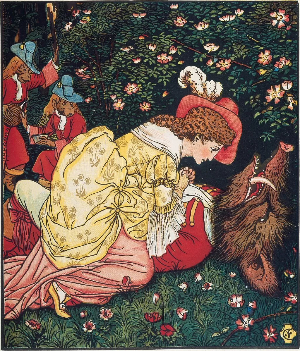 Beauty and the Beast — Walter Crane|Edmund Evans|John Lane