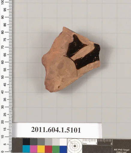 Terracotta fragment of a kylix (drinking cup)