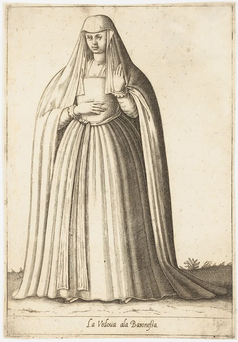 La Vedova ala Baronessa — Pietro Bertelli