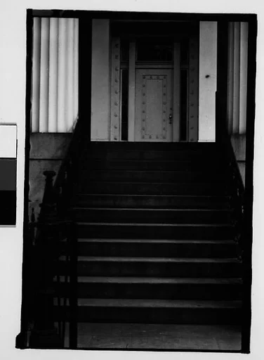 [Greek Revival Doorway and Column, Augusta, Georgia]