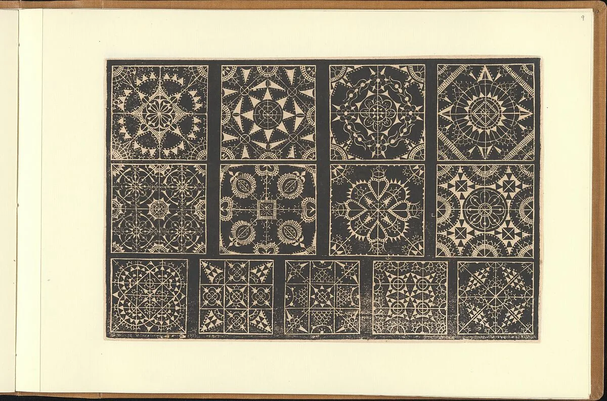 Schon newes Modelbuch...Page 9(r) — Sigismundus Latomus