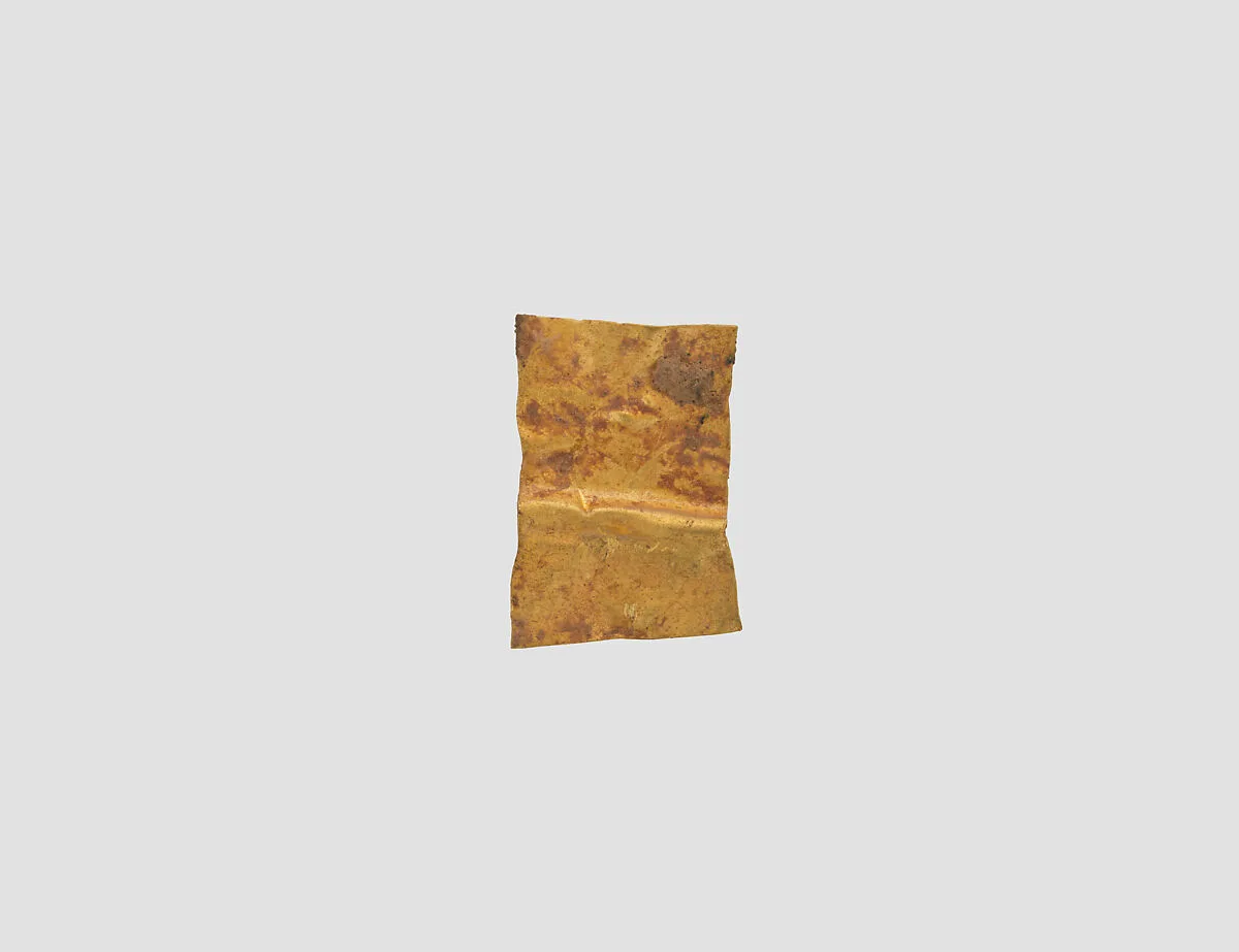 Piece of gold — Unknown