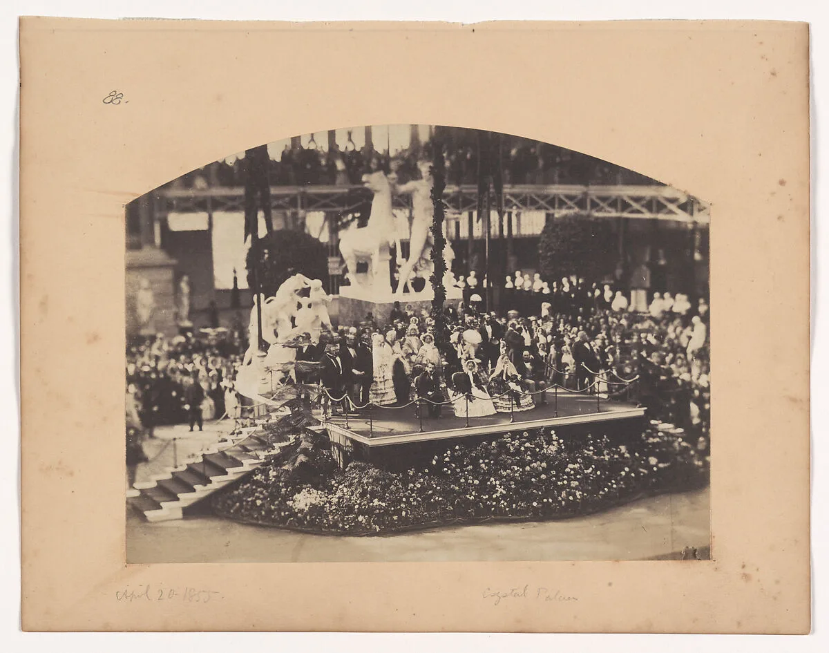 The Visit of the Emperor and Empress to the Crystal Palace — Philip Henry Delamotte
