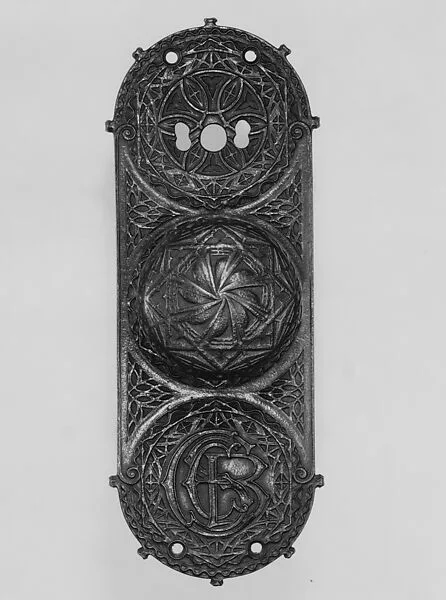 Doorplate from Chicago Stock Exchange Building, Chicago — Louis Henry Sullivan