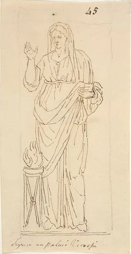 Female Figure with Tripod
