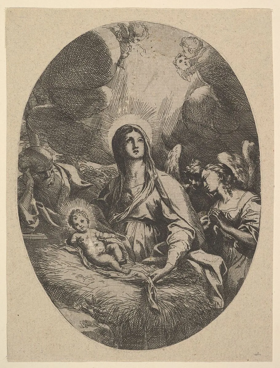 The Adoration of the Angels — Carlo Maratti