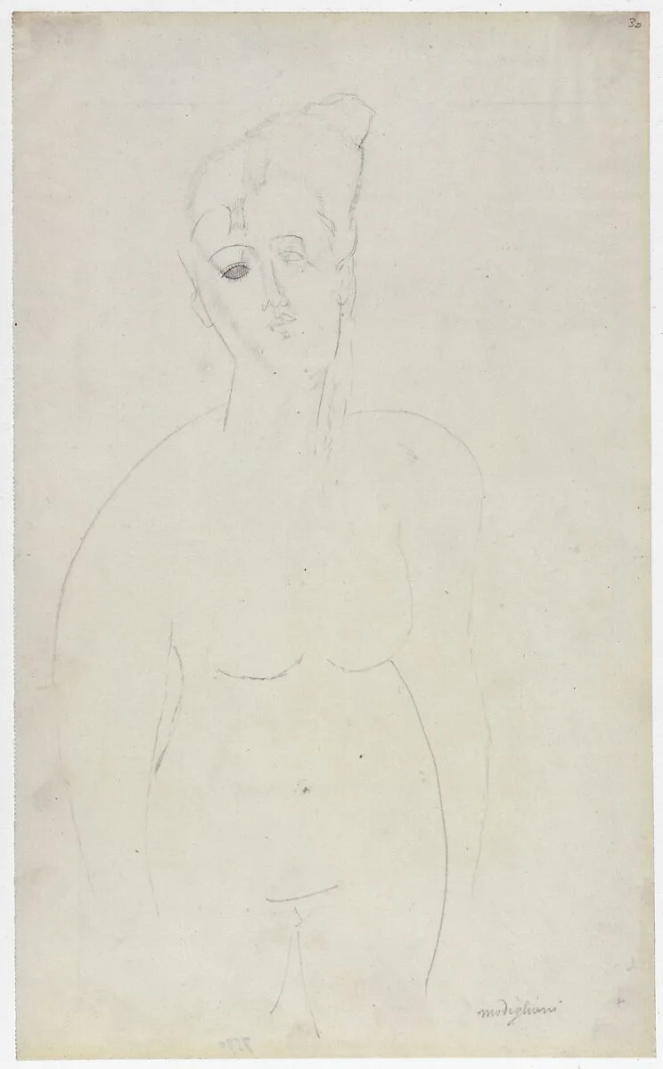 Torso of a Nude Woman — Amedeo Modigliani
