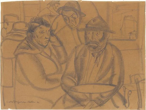 The Café — Boris Grigoriev