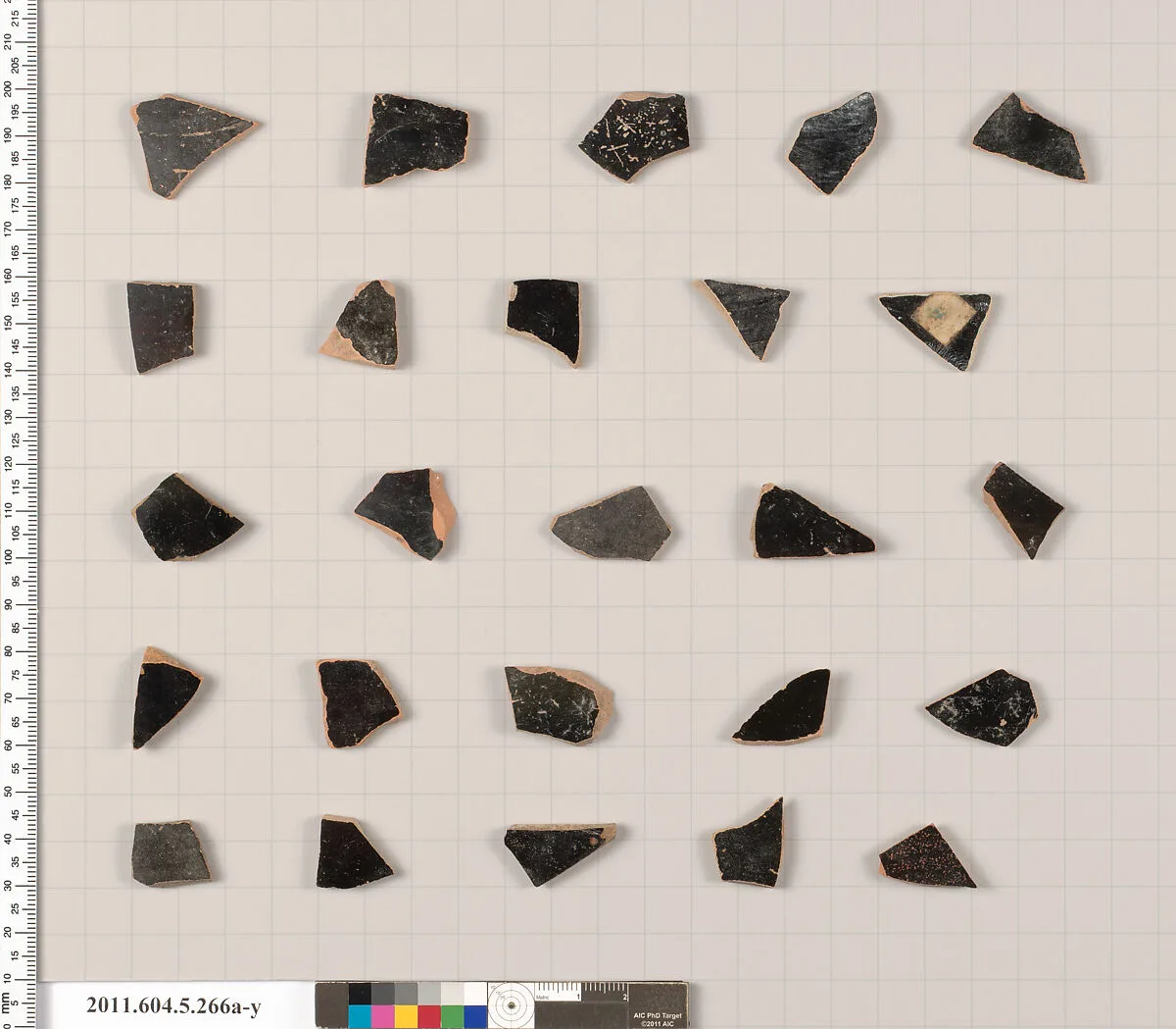Terracotta fragments of kylikes (drinking cups) — Unknown