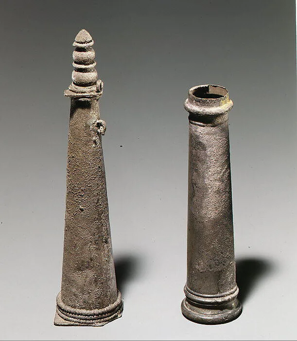 Silver cosmetic vessel — Unknown